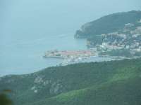 vedere panoramica a orașului Budva